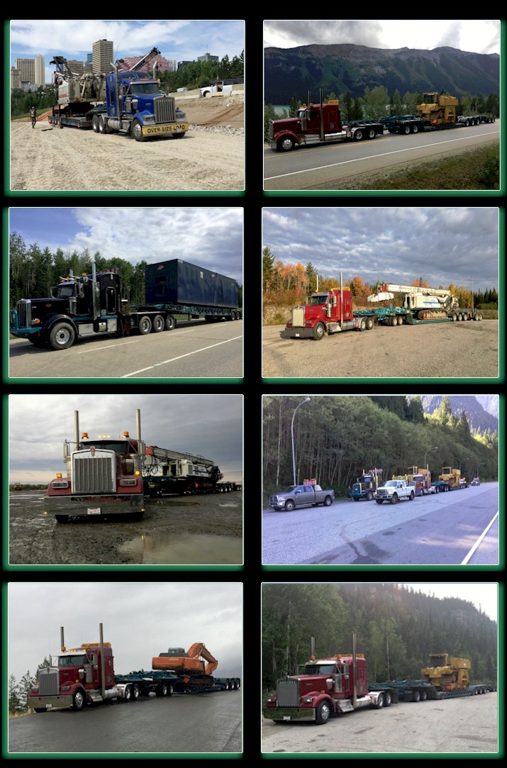 Rig Moving Alberta, Ontario, Sask., BC, Manitoba, USA